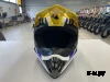 Шлем кроссовый HETOSHI UFD XD1-43 цв. Бело-сине-красно-желтый р. XL