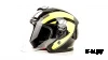 Шлем мото HIZER J222 #2 black/yellow