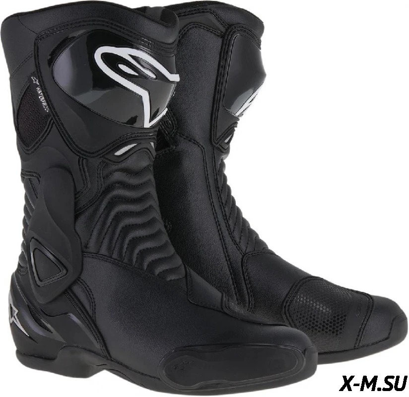Мотоботы STELLA SMX-6 WATERPROOF BLACK Мотоботы STELLA SMX-6 WATERPROOF BLACK