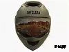 Шлем TRANSFORMER "Safelead" LX-119 с встр. очками черный серебристый