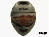 Шлем TRANSFORMER "Safelead" LX-119 с встр. очками черный серебристый