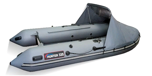 Носовой тент для лодки Хантер 335