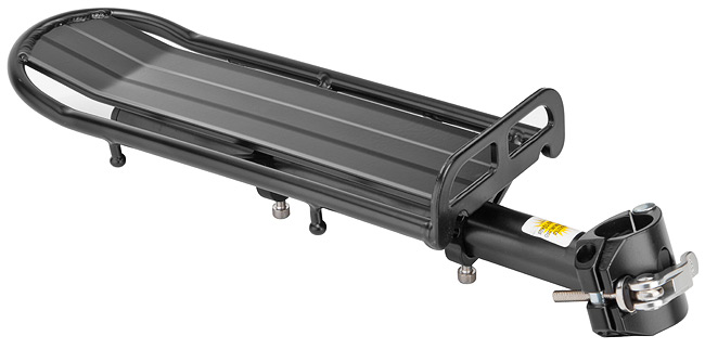 Багажник 20"-28" BLF-H13 консольный быстросъёмный регулируемый алюмин. чёрный 10048