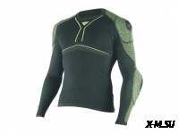 Термокофта D-CORE ARMOR TEE LS BLACK/FLUO-YELLOW