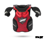 Защита панцирь+ шея подрост. Leatt Fusion Vest Junior 2.0 Red/Black