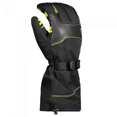 Перчатки Cubrick black/lime green