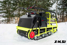 Мотобуксировщик Бурлак ХОЗЯИН-1 (капот ткань)