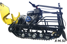 Мотобуксировщик РЫБАК PKD 20 л.с. (длинная база 1430мм)