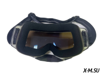 Очки мотокросс SCOTT XD3-74 коробка цв. оправы Бело-черный цв. стекла Синий матовый 