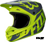 Мотошлем Fox V1 Race Helmet Yellow