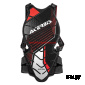 Защита спины PROTECTOR 2.0, black/red