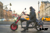 Электробайк WHITE SIBERIA WILD WHEEL 3950W BLACK