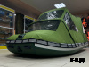 Ходовой комб. (носовой+основной) тент MISHIMO 430 FAMILY PRO/LITE/LITE DF зеленый