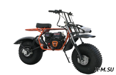 МОТОЦИКЛ СКАУТ-7 БОЦМАН 2, КОЛЕСА GIANT (ФАРА, ЭЛ.СТ. ПЕРЕД И ЗАД ПОДВ., 8,0 Л.С.,РУЧ. СТАРТ.