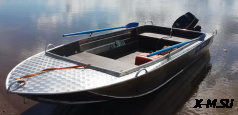 Алюминиевая моторная лодка Тактика-450 Р