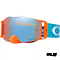 Очки для мотокросса OAKLEY Front Line TLD - Starburst Blue Org / синяя Prizm MX (OO7087-22)