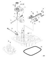 Масляный насос 4-Х ТАКТНОГО ПЛМ MERCURY 115 Серийный номер от 10T801000 до 1B226999