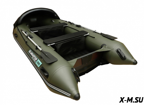 Моторная лодка ПВХ GLADIATOR E380PRO