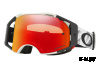 Очки для мотокросса OAKLEY Airbrake Matte White/ красная Prizm MX (OO7046-57)