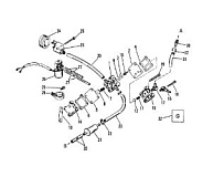 Топливный насос 2-Х ТАКТНОГО ПЛМ MERCURY 75 Серийный номер от 0B240451 до 0C221999