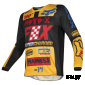 Мотоджерси детская Fox 180 Czar Kids Jersey Black/Yellow