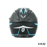 Шлем модуляр HETOSHI FF935 Shogun цв.Черно-сине-белый  р.M