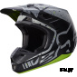 Мотошлем Fox V2 Nirv Helmet Grey/Yellow