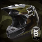 Мотошлем Fox V1 Camo Helmet Green