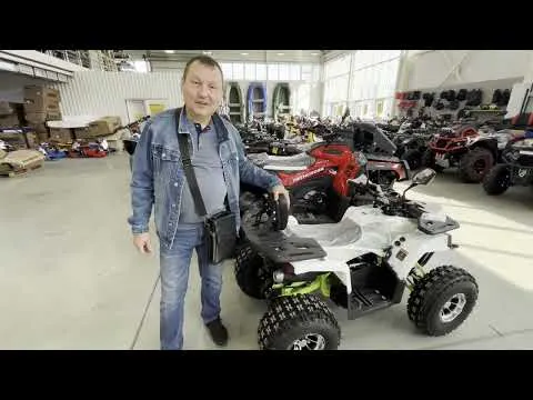 Выдача квадроцикла GBM CROSS HILL 200 PREMIUM в X-MOTORS г. Тюмень