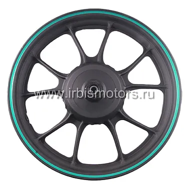 Диск колесный R17 передний 2.75-17 (литой) (диск. 6x74) (10 лучей) Z1