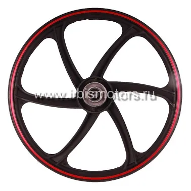 Диск колесный R17 передний 1.2-17 (литой) (диск. 4x54) (5 закруг. лучей); IROKEZ